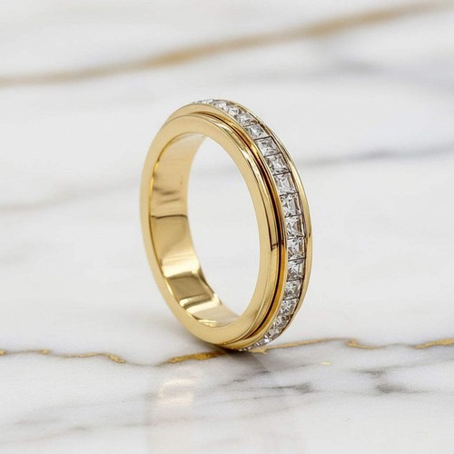 Ring gold drehbar - drehbar,