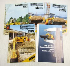 5 Prospekte Kramer Allrad 612