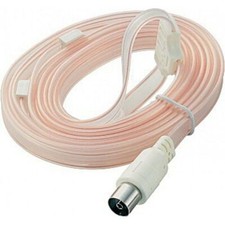 1,75m UKW Wurfantenne mit Koaxial Kupplung Zimmerantenne für Radio DVB-T Antenne