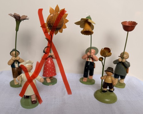 Verschiedene ältere figuren - verschiedene,