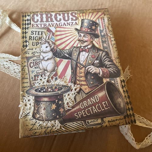 Notizbuch scrapbook vintage - notizbuch,
