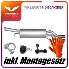 ✅ für Audi A6 C5 1.8 T 2.7 T 2.5 TDI 2.4 2.8 (ab 2001) Auspuff Endschalldämpfer