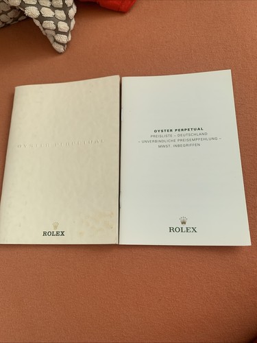 Original rolex handkatalog von - original,