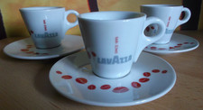 3x Lavazza - Tasse mit Untertasse - Caffe Crema Tassen Edition -