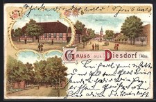 Lithographie Diesdorf /