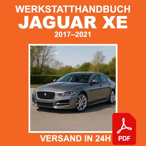 Werkstatthandbuch jaguar - jaguar, xe