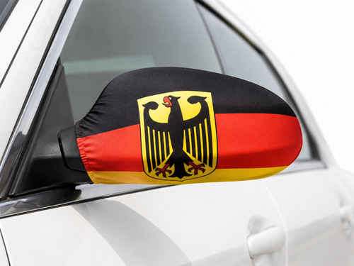 Spiegelflagge deutschland - 2x,