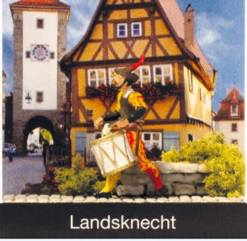 Preiser 99504 landsknecht - preiser,