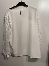 Damen Bluse Weiß Größe XXL