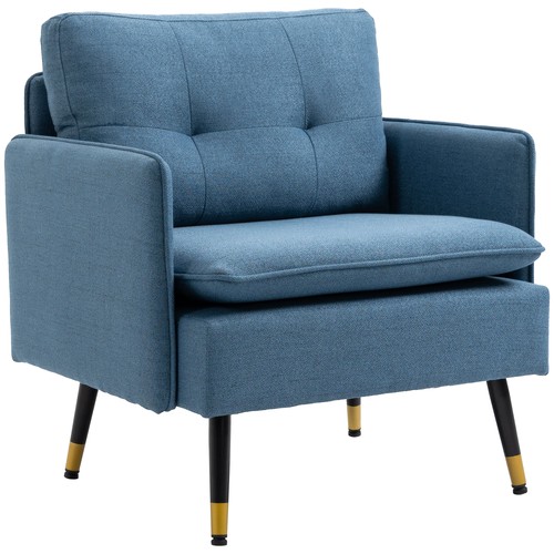 Homcom sofa mit kissen - mit, kissen,