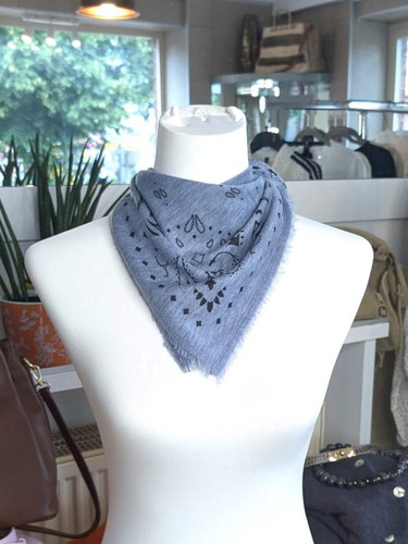 Tuch bandana merino wolle - tuch,
