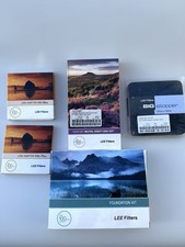 Lee Filter Set mit Filterhalter Kit, Adapteringen,  3 Verlaufflter u. Big Stoppr