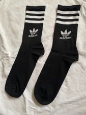 Adidas Socken, Crew Socks, neu, schwarz, Skater, Gr. 43 - 46