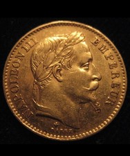 MDS FRANKREICH 20 FRANCS 1868