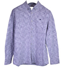 Mustang Herrenhemd Hemd blau