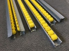 10 x 1.100 mm Röllchenbahn SSi-Schäfer Röllchenleiste Rollenbahn Rollenleiste