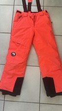 🌺Northville Ski/-Schneehose, neon orange , 140 hat Gebrauchsspuren 