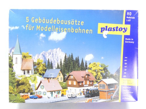 Plastoy dorf set - h0, dorf-set