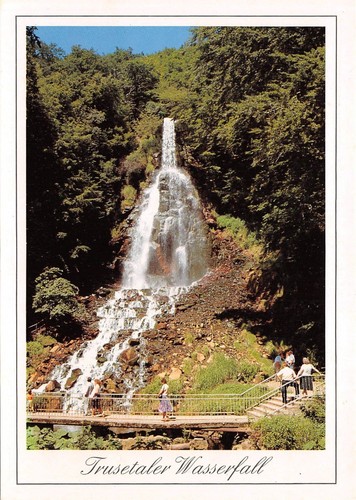 Der wasserfall trusetal - der,