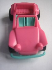 VW Käfer Dune Buggy   made in Italy  türkise Bodengruppe Karosserie pink   L 8cm