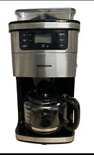 Medion Kaffeemaschine mit Glaskanne 8 Mahlstufen, 1,5 Liter  Mahlwerk