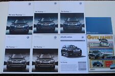 VW Touareg R50 Prospekte Preislisten 2000-2009 + Gute Fahrt 10/2000 + Farbkarte