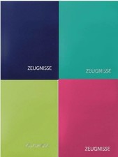 Zeugnismappe A4 Zeugnis Roth