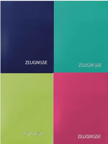 Zeugnismappe zeugnis roth - zeugnismappe, a4