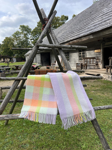Klippan wolldecke flieder - klippan,