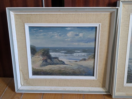 ölgemalde dünen norderney - dünen,