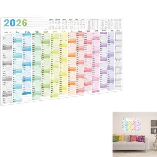 Wandkalender 2026 poster - wandkalender, 2026,