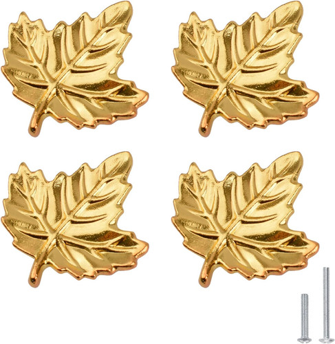 Zinklegierung ahornblatt gold - zinklegierung,