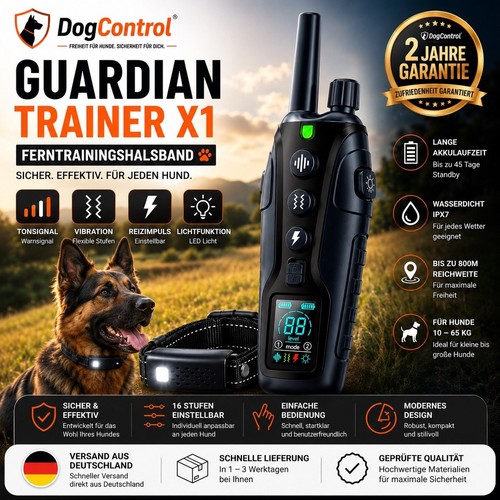 Dogcontrol guardian trainer - trainer, x1