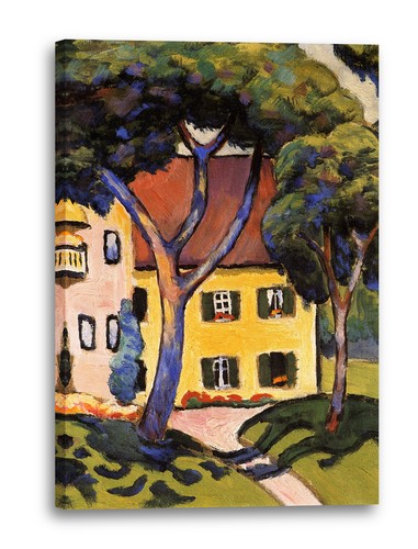 Kunstdruck august macke - kunstdruck,