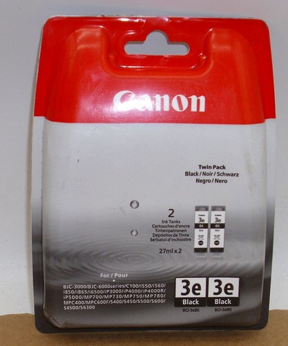 Canon bci 3ebk twin pack - canon,