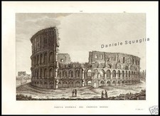 Druck Original 1800 Colosseum