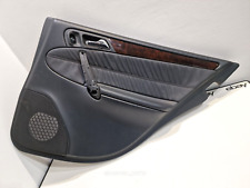 C Klasse W 203 Türpappe vorn rechts Elegance Leder schwarz Wurzelholz Lumaro