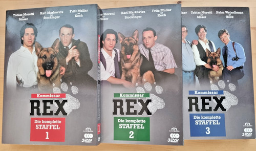 Kommisar rex dvd staffel 3 - kommisar,