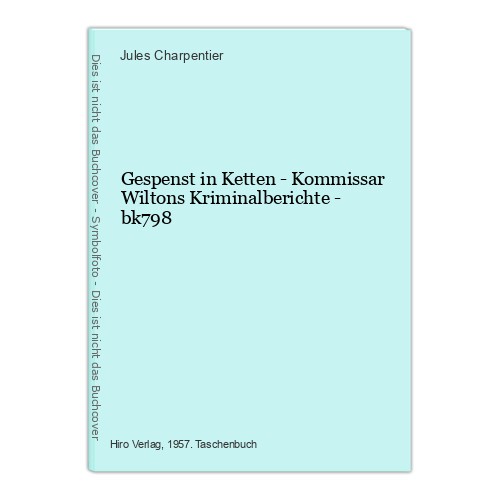 Gespenst ketten kommissar - -,