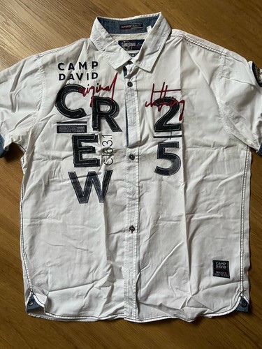Camp david hemd weiß - camp,