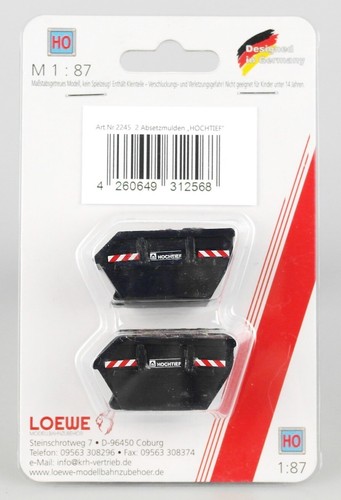 Loewe spur 2245 set aus - spur, h0