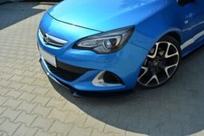 Cup Spoilerlippe Front Ansatz passend für Opel ASTRA J OPC / VXR v.2 schwarz Hoc