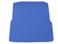 Öko Leder Kofferraumteppich für Skoda Superb IV kombi 2023-… Untere, Dunkelblau