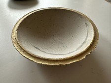 Dekoschale m. Goldrand Betonschale Schüssel Schmuckschale bowl 15. cm