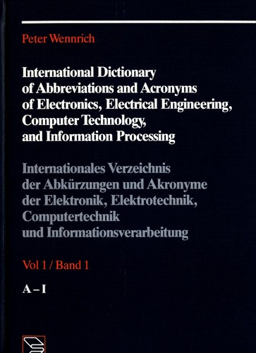 International dictionary - , of
