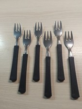 DDR Besteck mit schwarzen