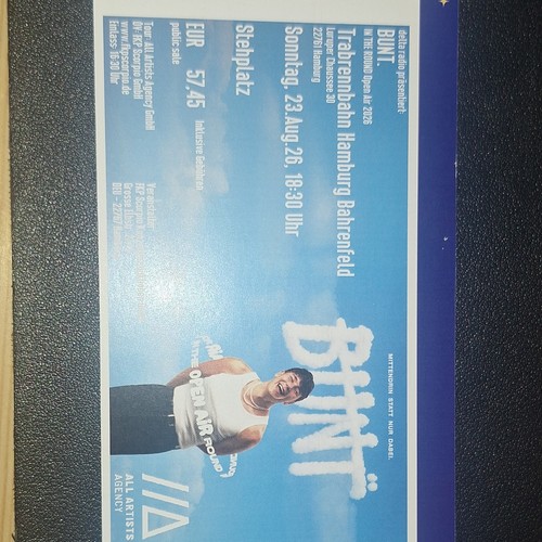 Bunt ticket trabrennbahn - bunt.,