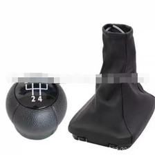 SCHALTKNAUF + SCHALTSACK OPEL CORSA C (00-09) MERIVA A (03-10) 5-GANG SCHWARZ