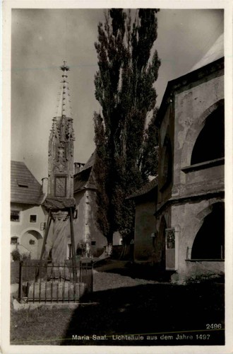 Maria saal lichtsäule aus - maria-saal,,