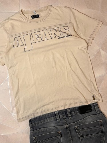 Armani jeans beige shirt - jeans,